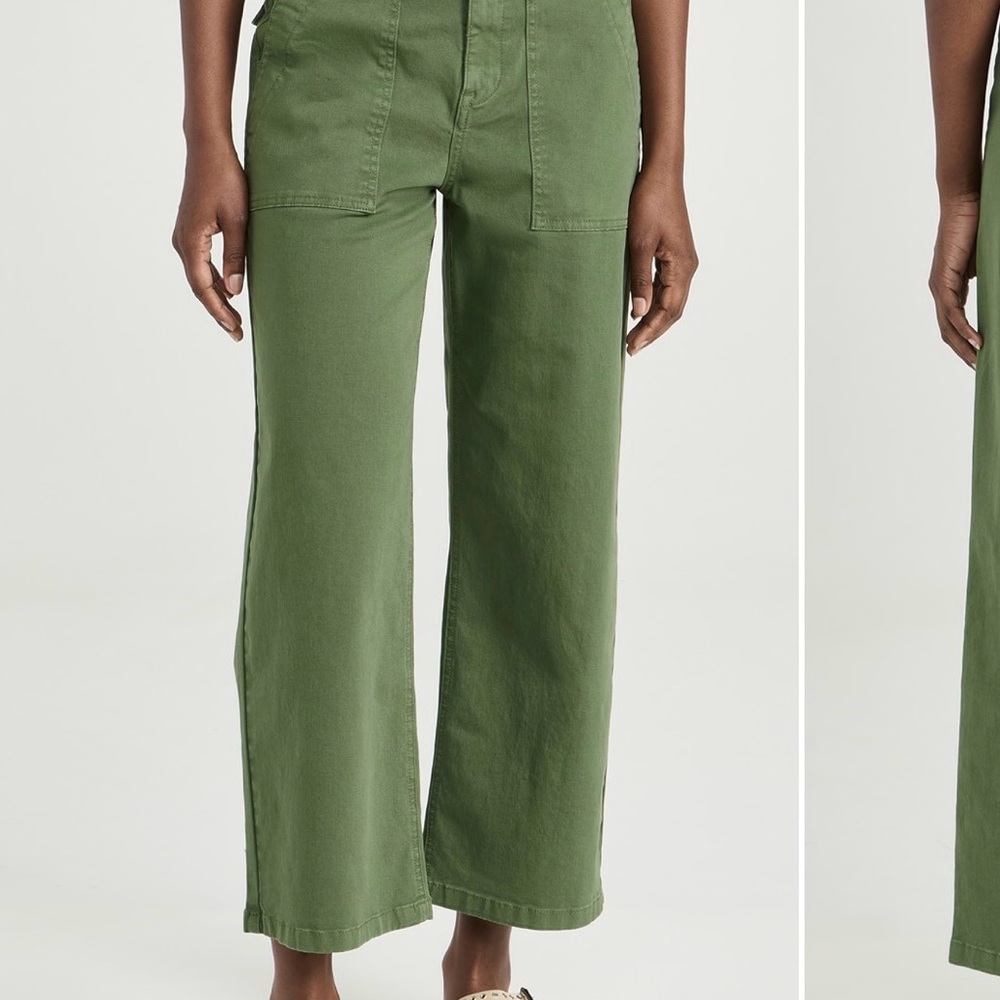 Pistola Sophia Cropped Utility Pants Basil 27 - Picture 2 of 16